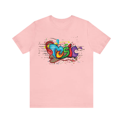 Music colorful graffiti T-Shirt