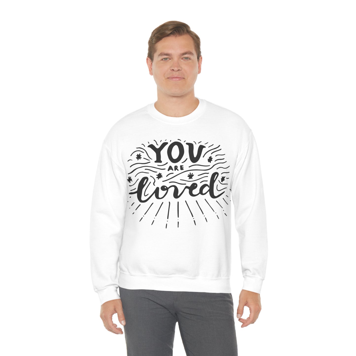 You are loved Crewneck Sweatshirt