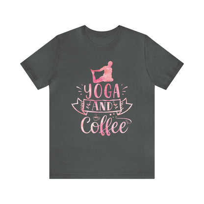 Yoga And Coffee T-Shirt