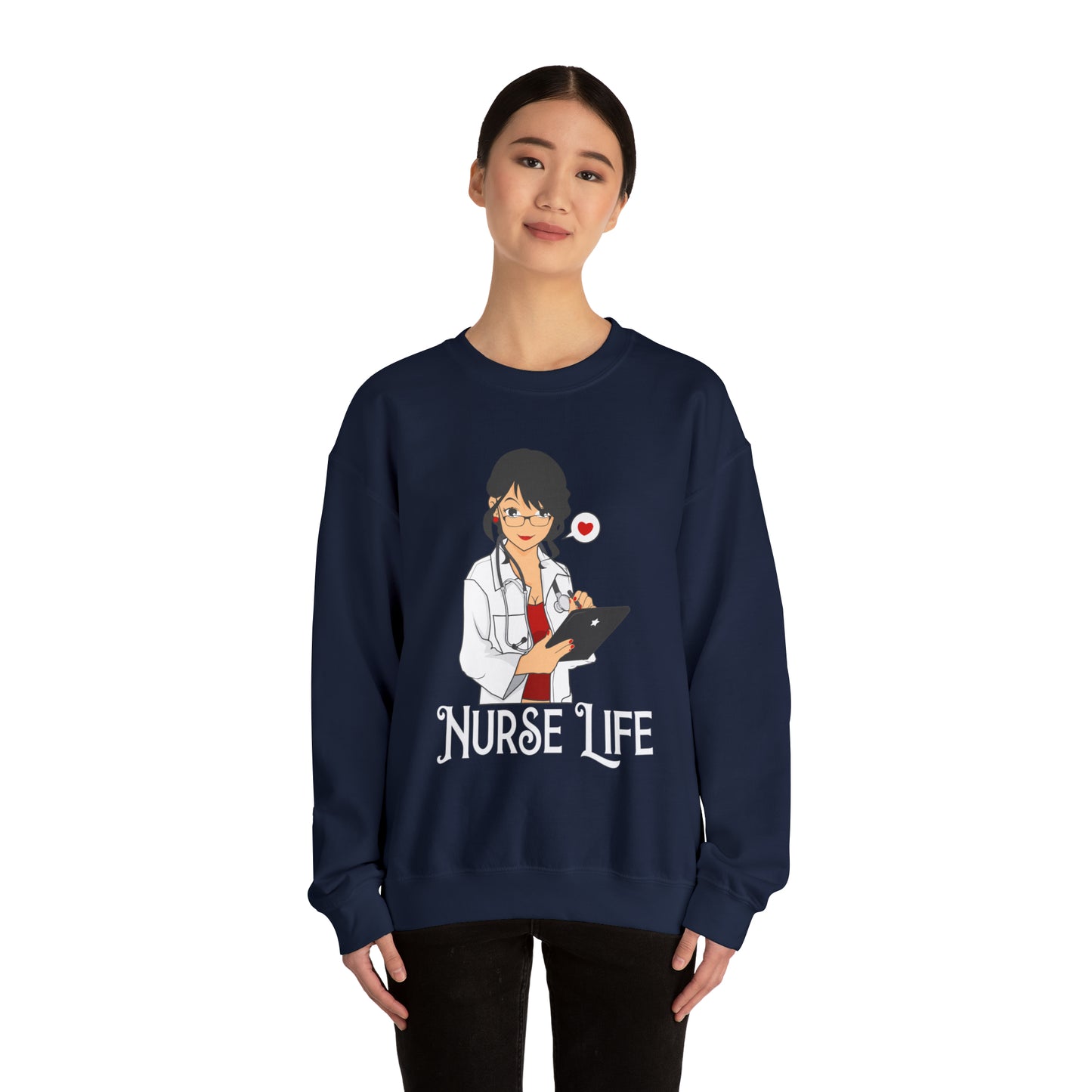 Nurse life Crewneck Sweatshirt