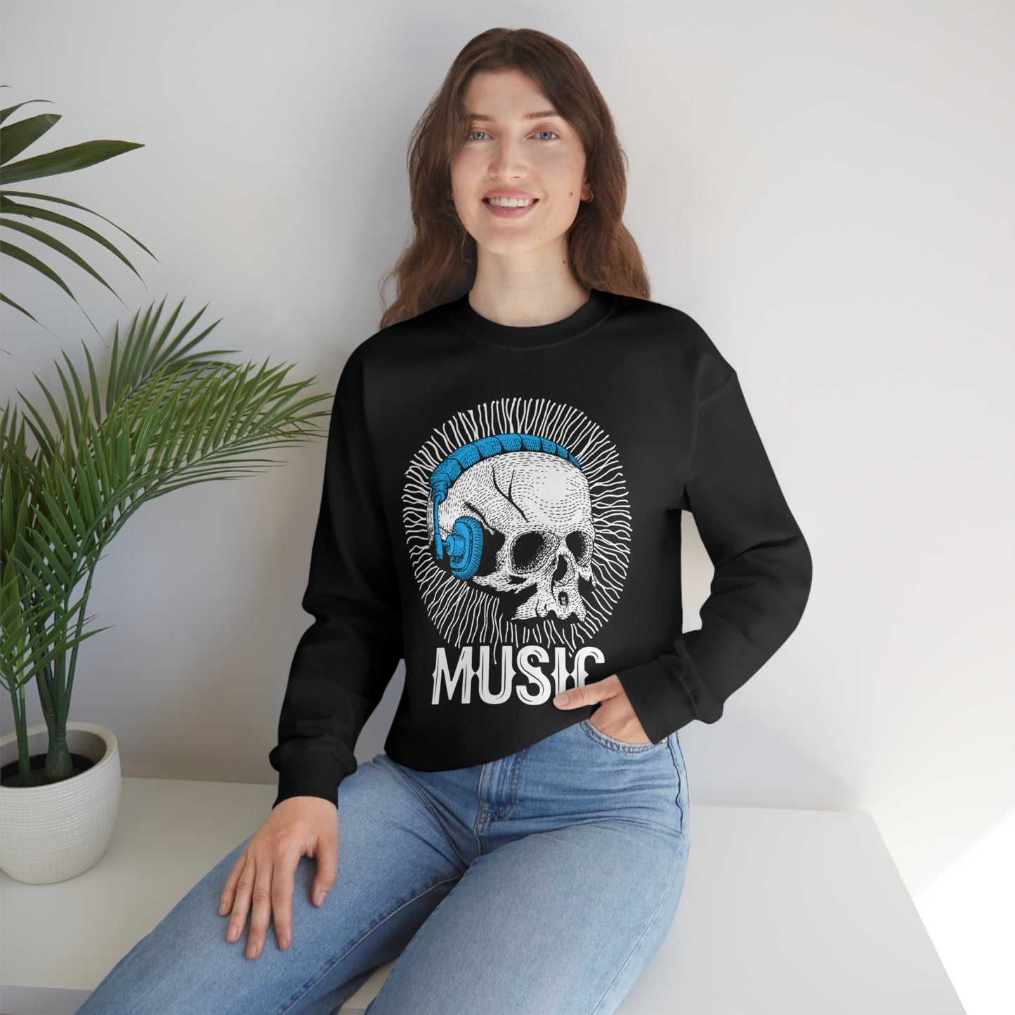 Music Crewneck Sweatshirt