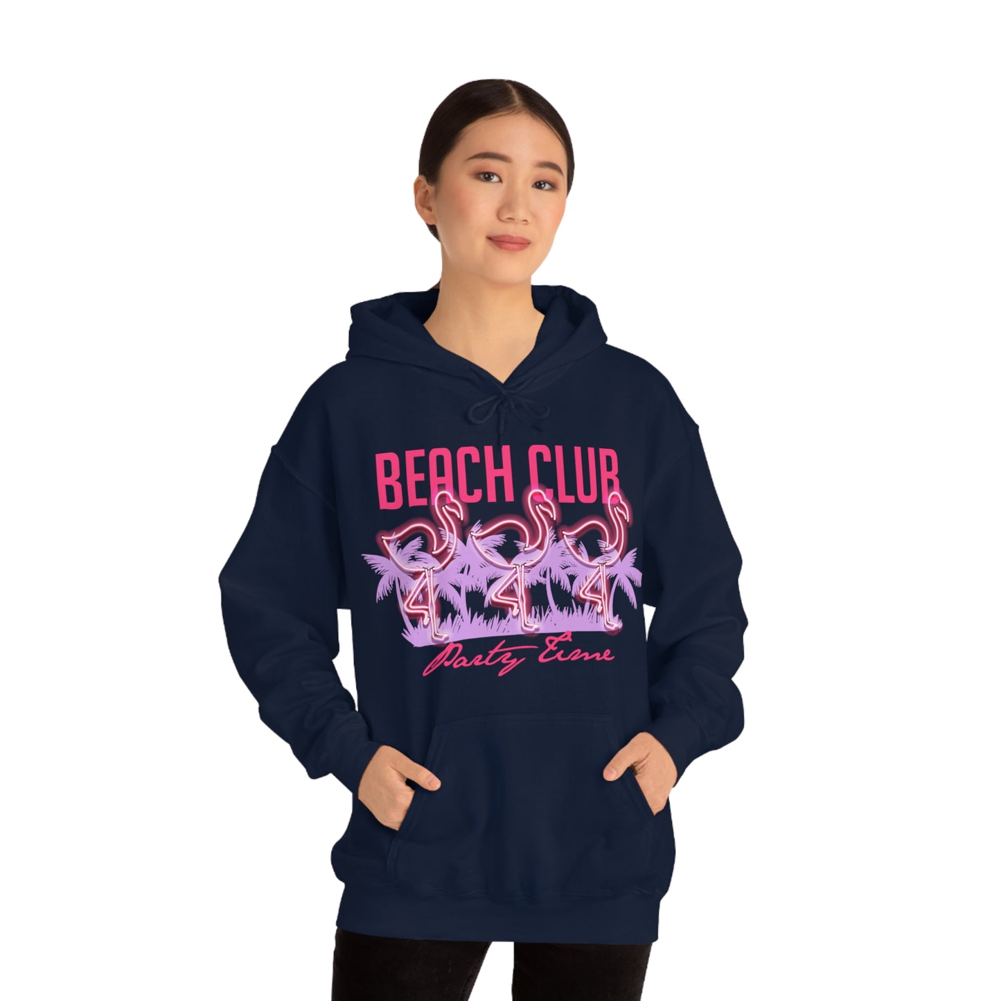 Beach Club Party Time Hoodie