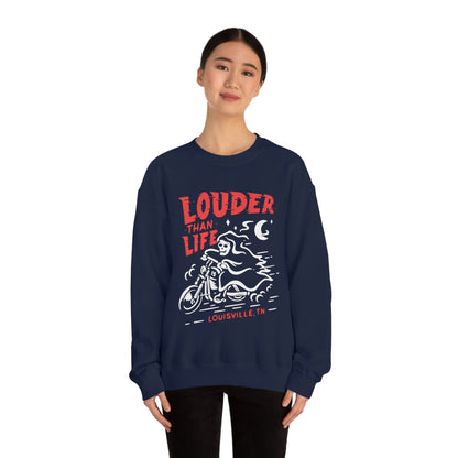 louder than life Crewneck Sweatshirt