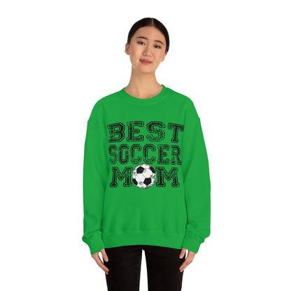 Best soccer mom Crewneck Sweatshirt