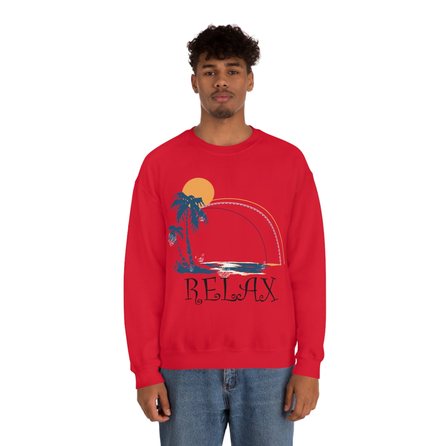 Relax Island Crewneck Sweatshirt