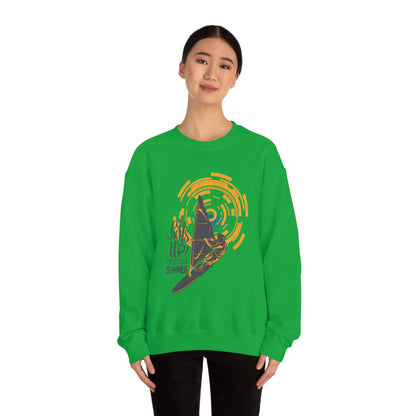 Surfs Up This Summer! Crewneck Sweatshirt