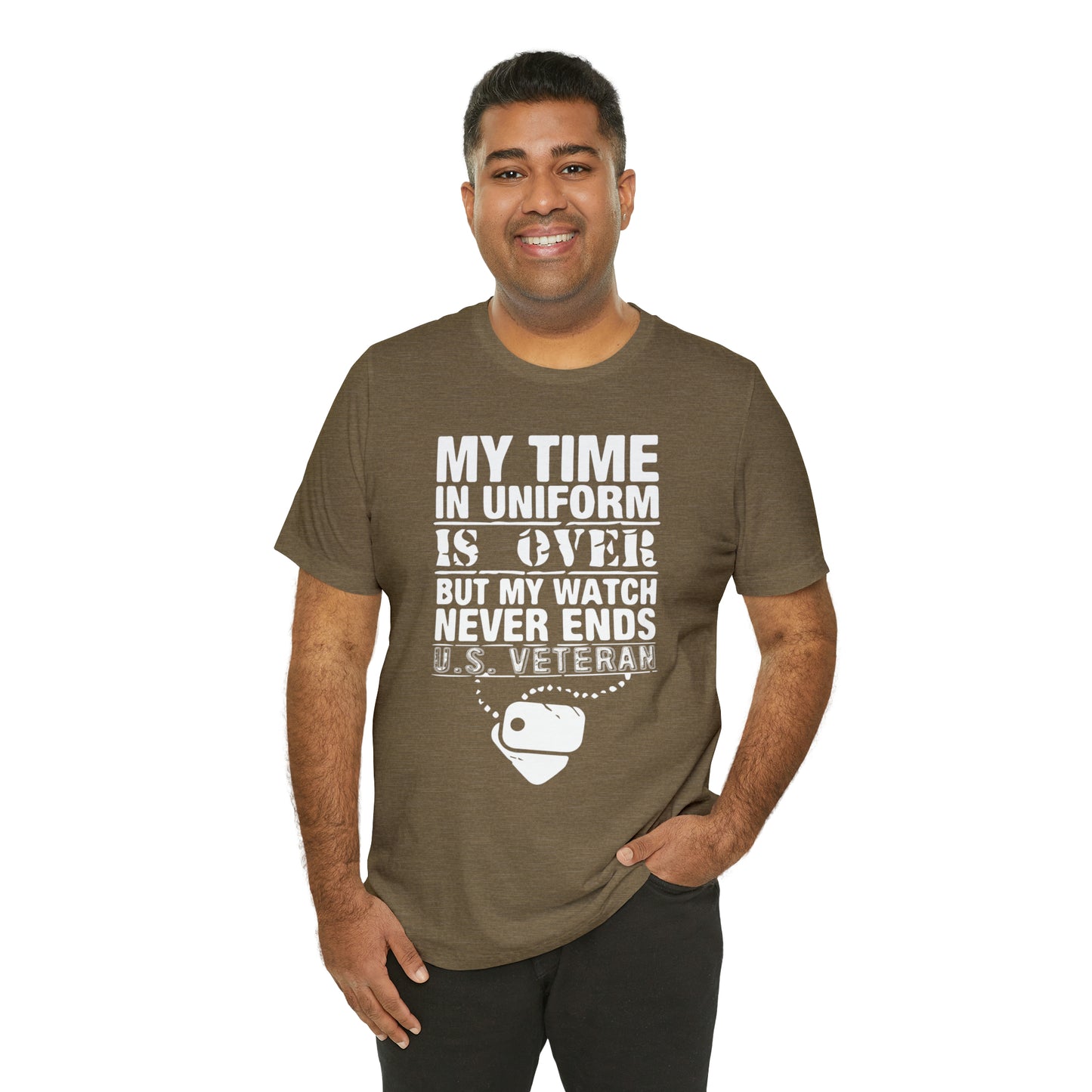 my time in uniform is over T-Shirt