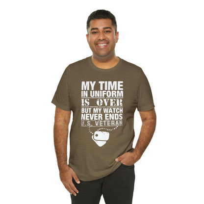 my time in uniform is over T-Shirt