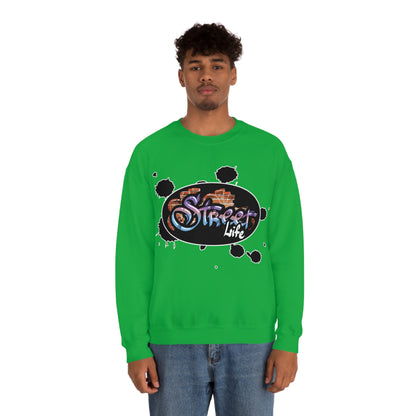 Street life graffiti Crewneck Sweatshirt