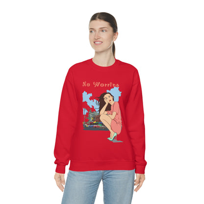 No worries Crewneck Sweatshirt