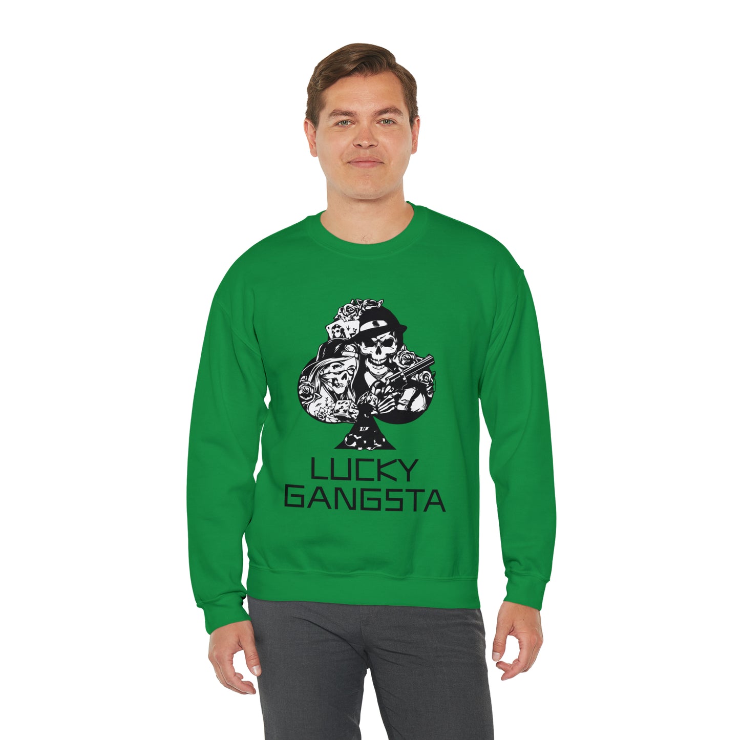 Lucky Gangsta Crewneck Sweatshirt