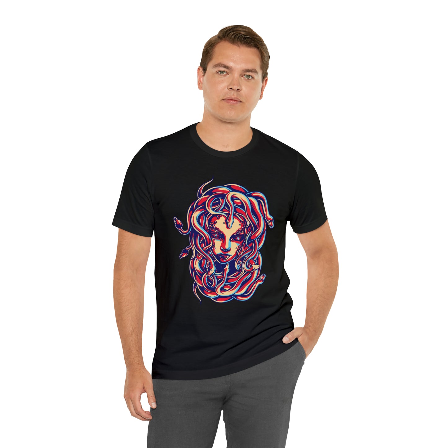 3D Medusa T-Shirt