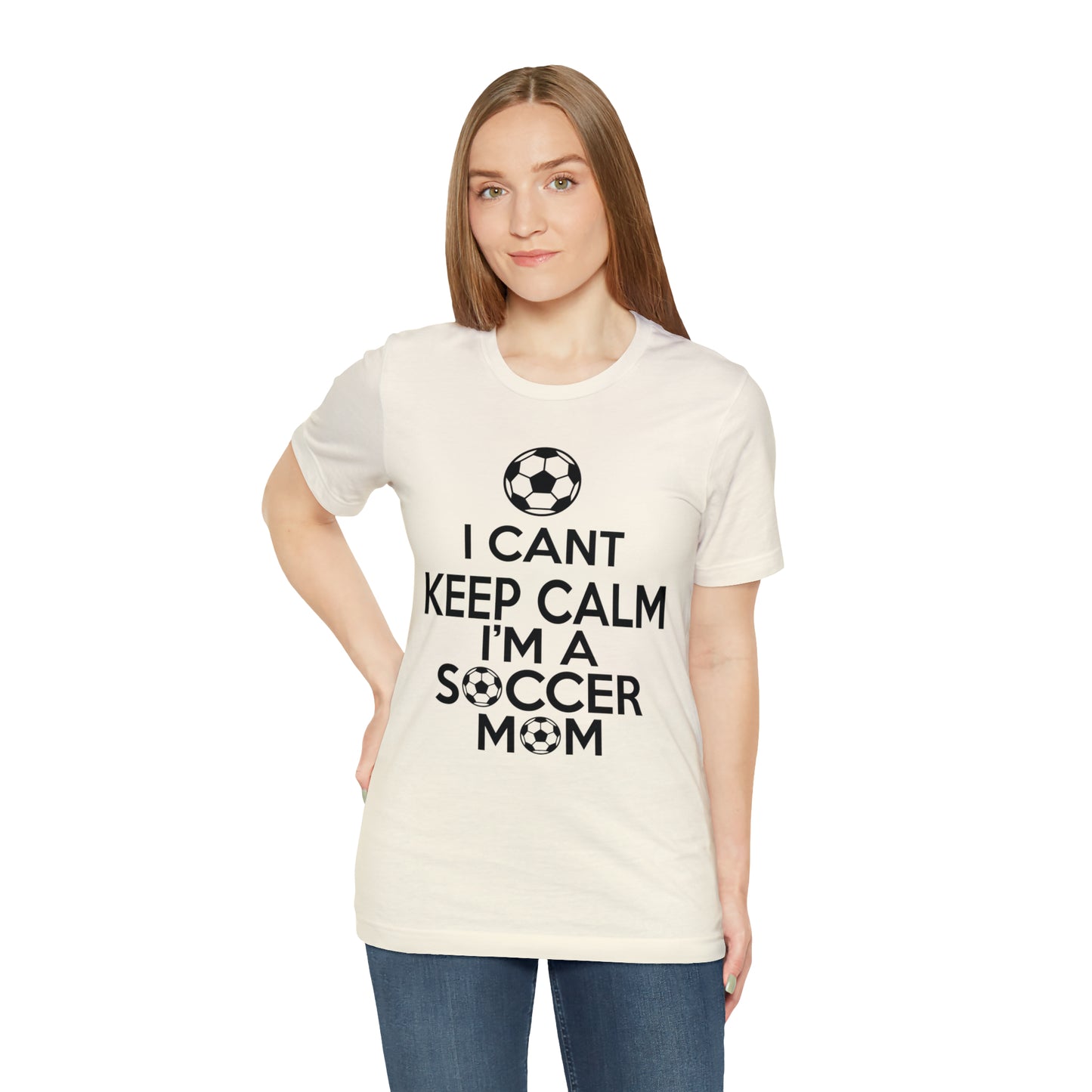 I can't keep calm I'm a soccer mom T-Shirt