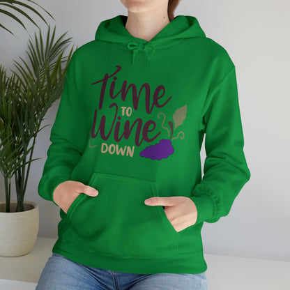 Time_to_wine_down Hoodie