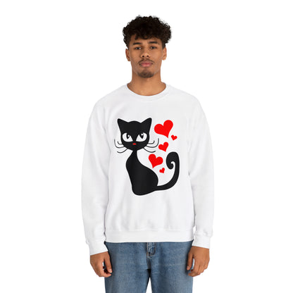 Sexy black cat Crewneck Sweatshirt