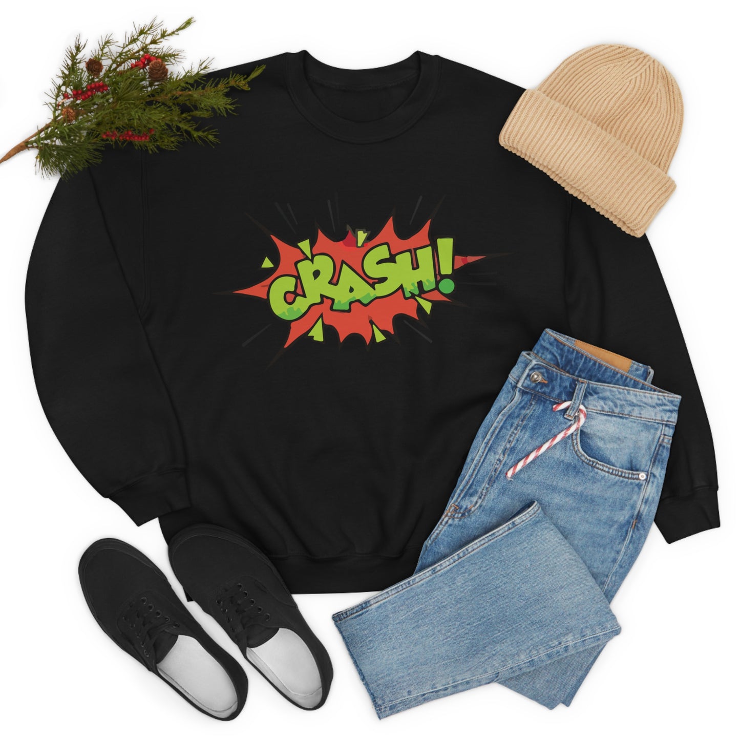 CRASH! Crewneck Sweatshirt