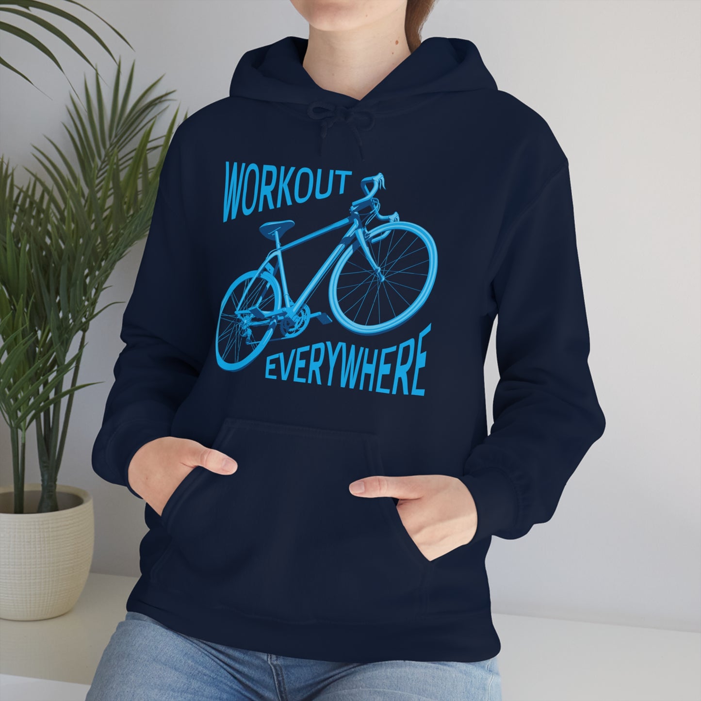 Workout everywhere bike Hoodie