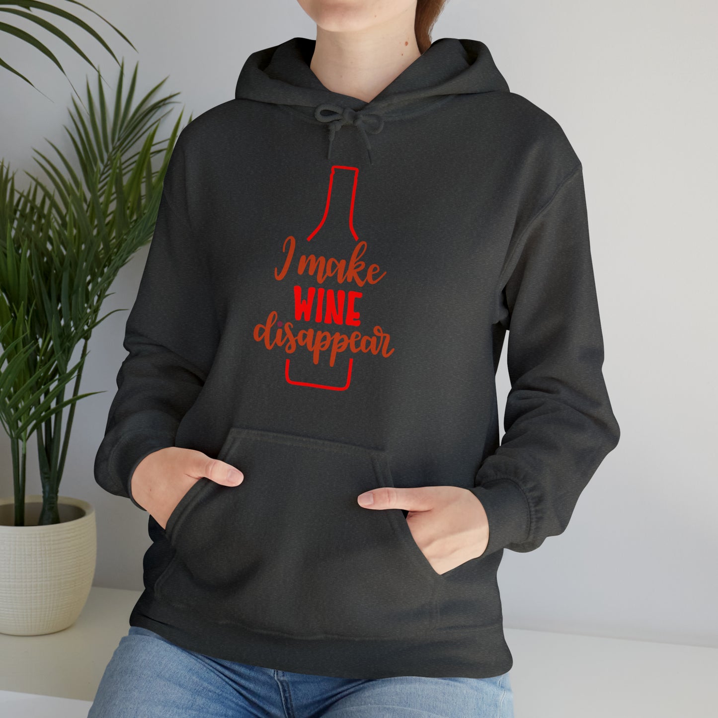 I_make_wine_disappear Hoodie