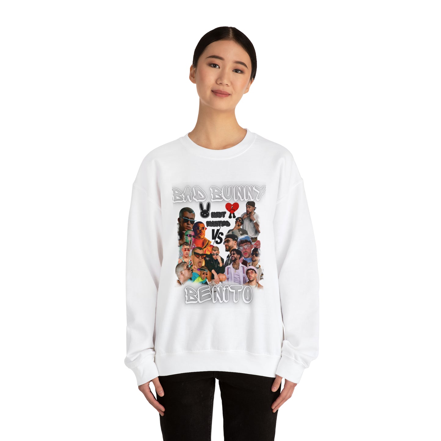 Bad Bunny vs Benito Crewneck Sweatshirt