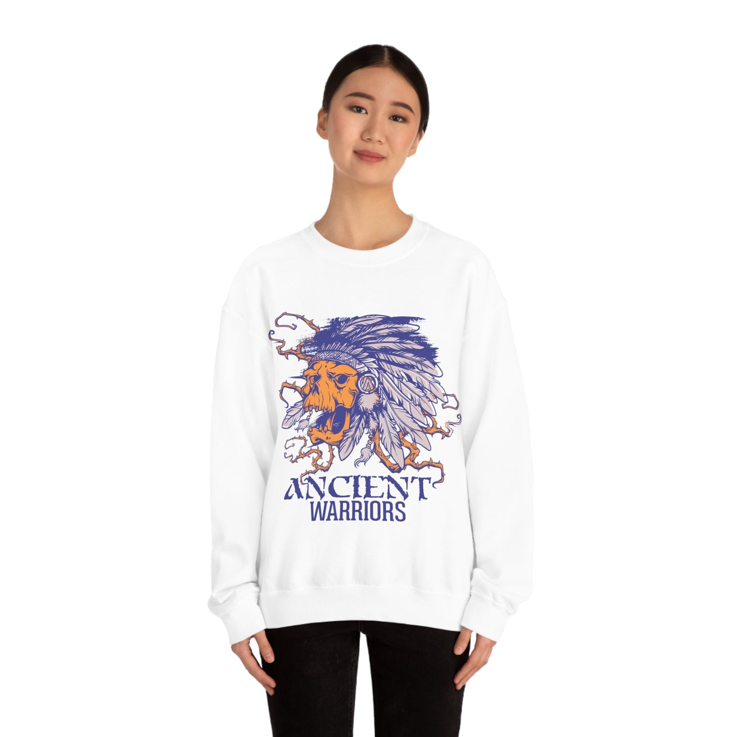 Ancient Warrior Chief Crewneck Sweatshirt