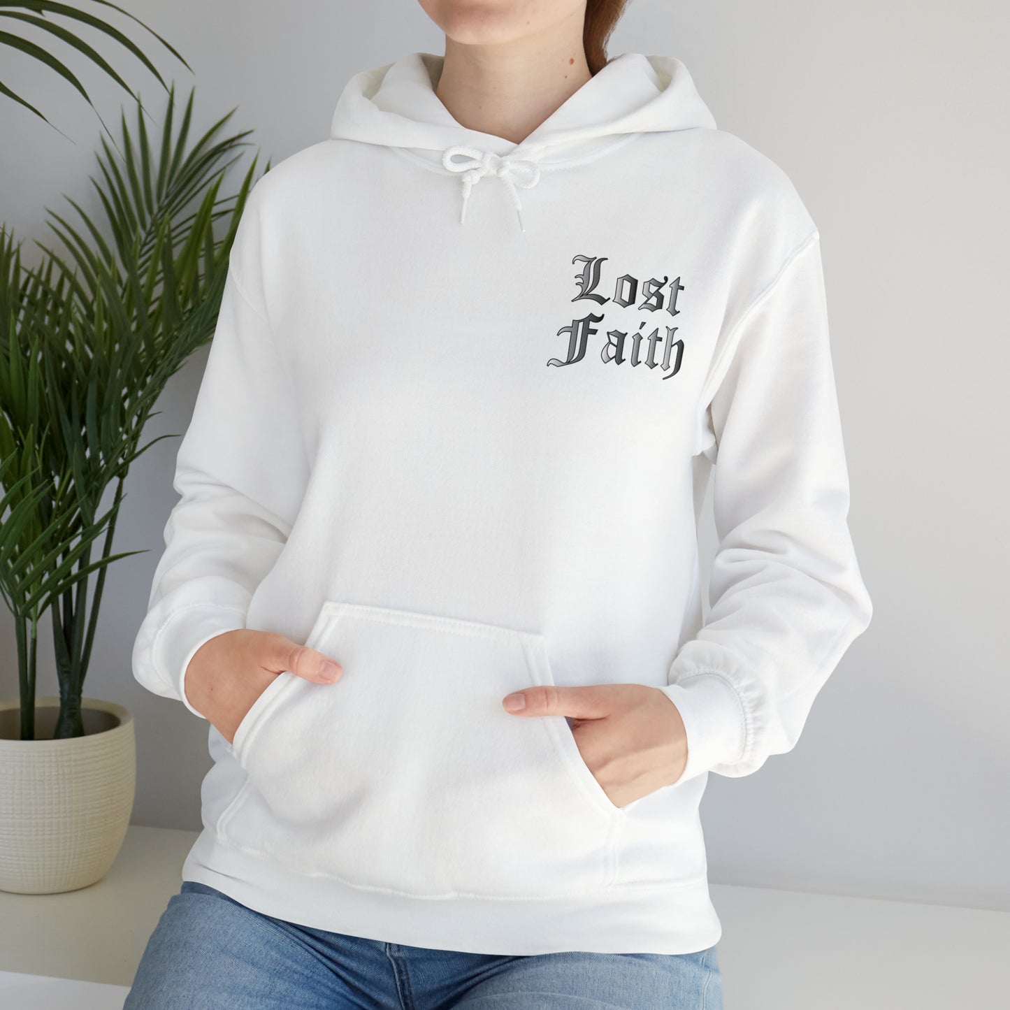 Lost faith tattoo Front and Back Hoodie