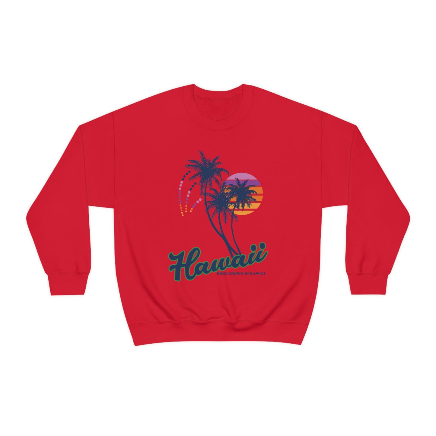 Home Grown In Hawaii Crewneck Sweatshirt