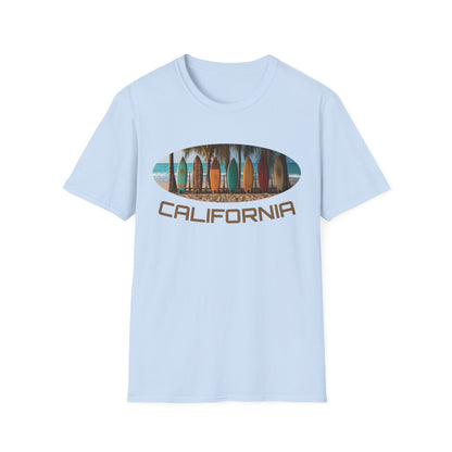 California beautiful surfer beach T-Shirt