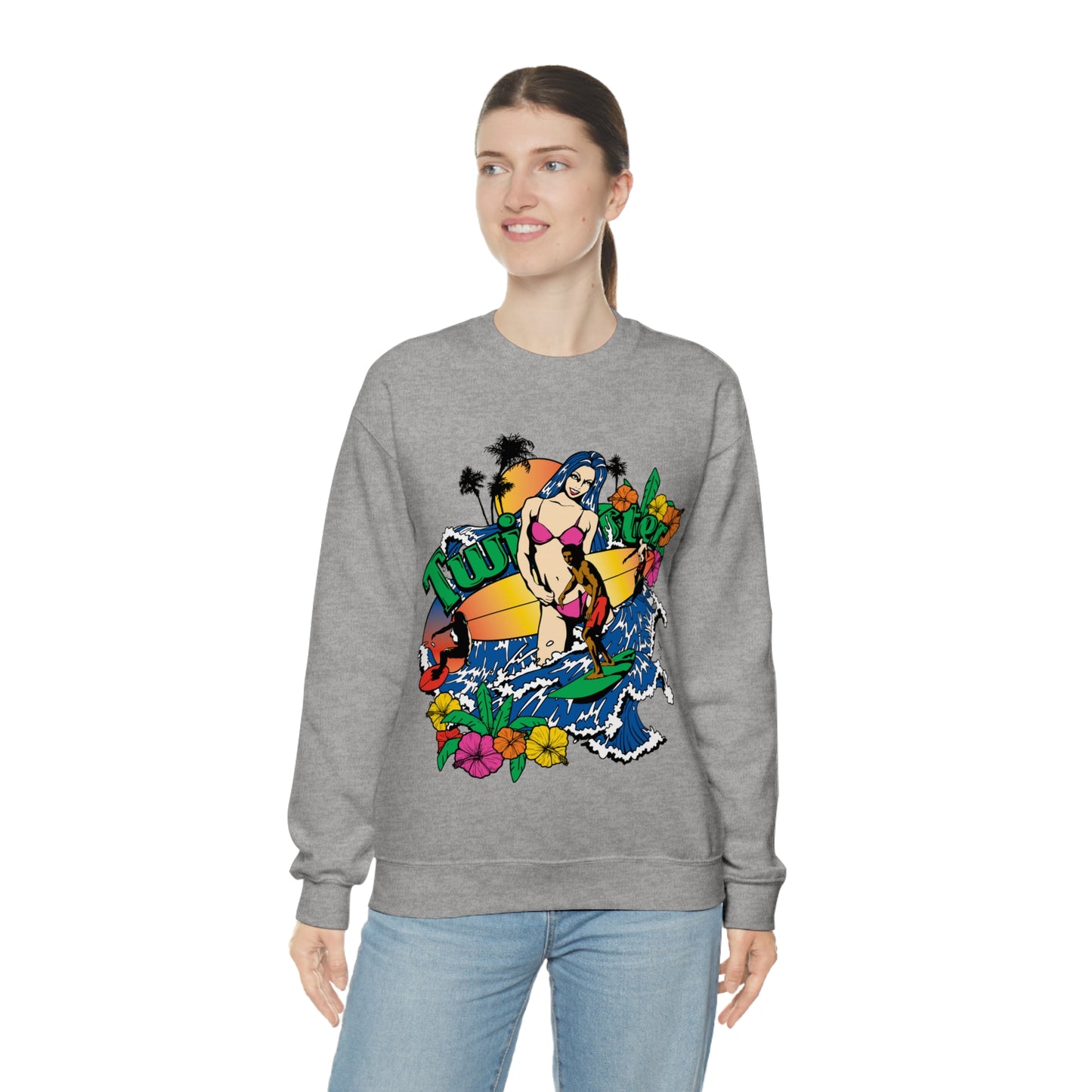 Twister Paradise Crewneck Sweatshirt