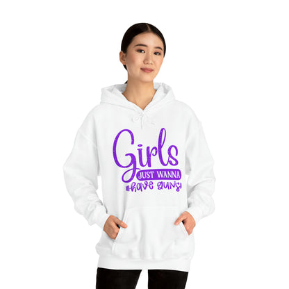 Girls Just Wanna Have Guns Hoodie