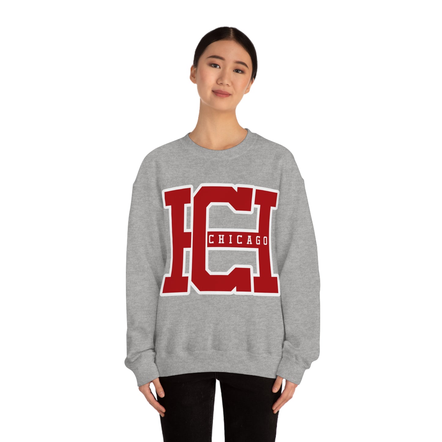 Chicago Tee Crewneck Sweatshirt