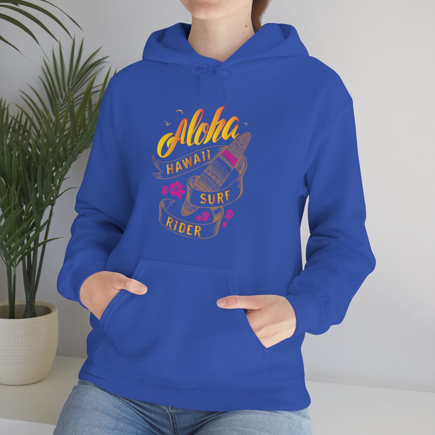 Aloha Hawaii Surf Rider Hoodie