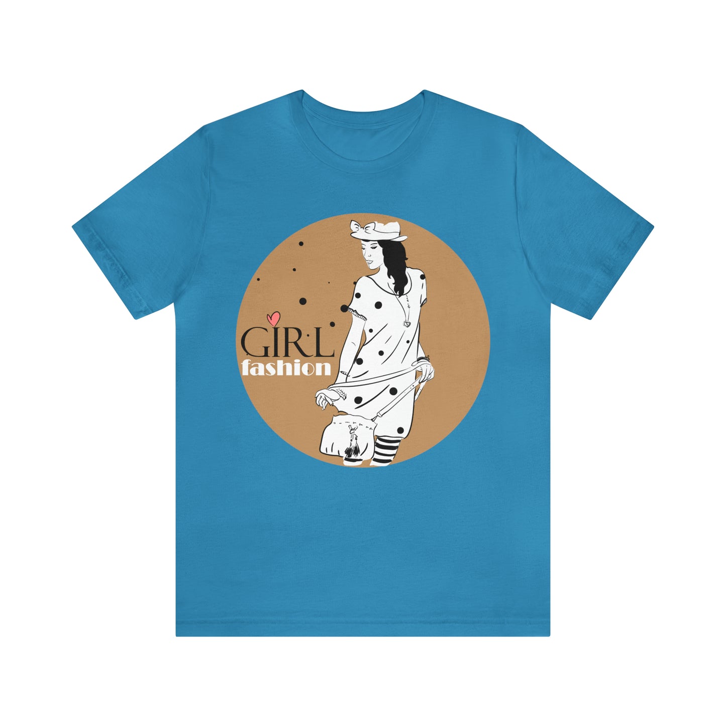 Polka dot Girl fashion T-Shirt