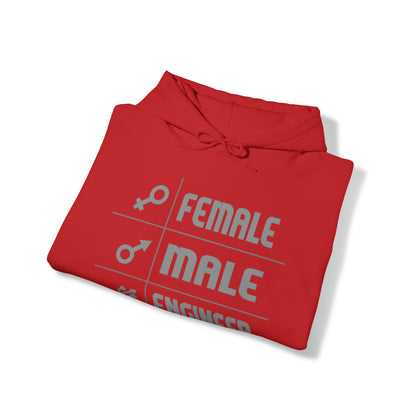 Female - male- engineer Hoodie