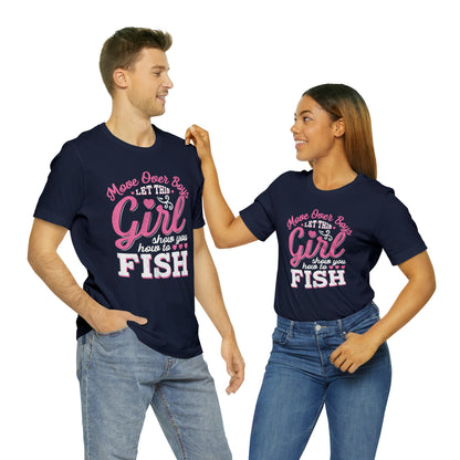 Girl Fishing T-Shirt