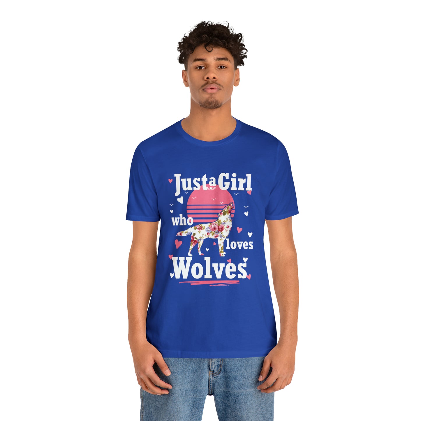 Just A Girl Who Loves Wolves T-Shirt