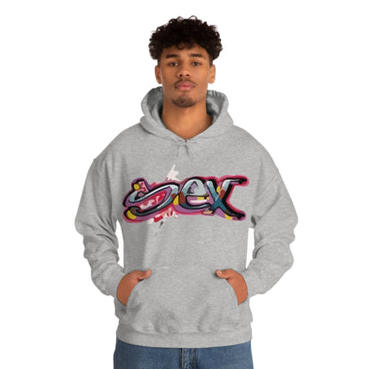 Sex colorful graffiti Hoodie