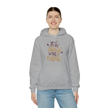 It_is_always_wine_oclock Hoodie