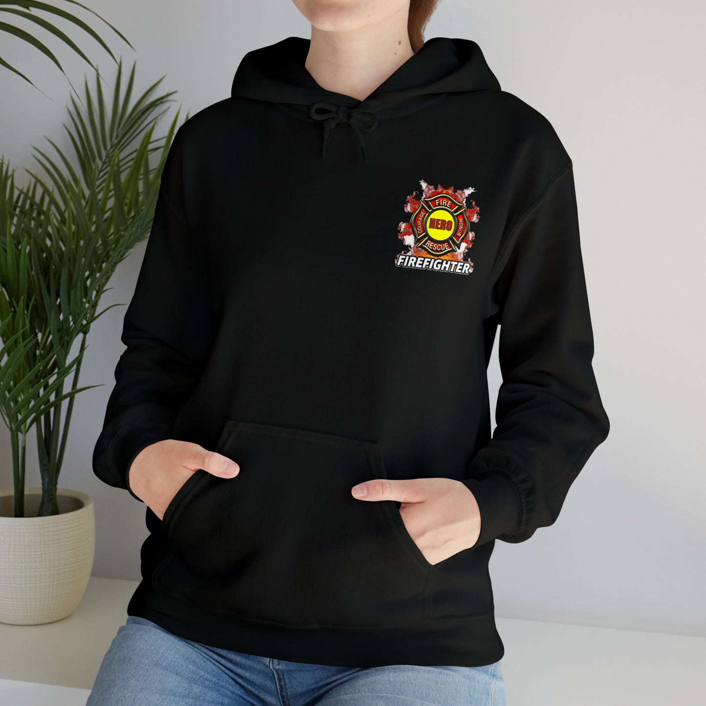 Fire fighter Hero Hoodie