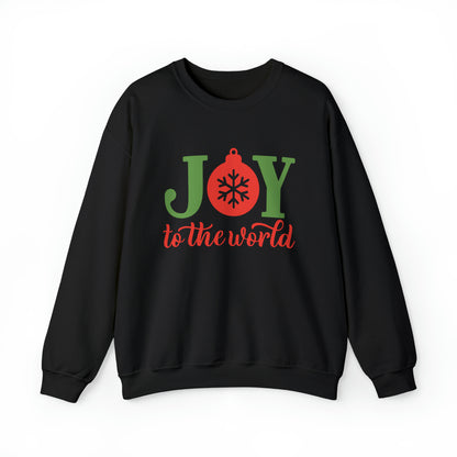 Joy To The World Christmas Crewneck Sweatshirt