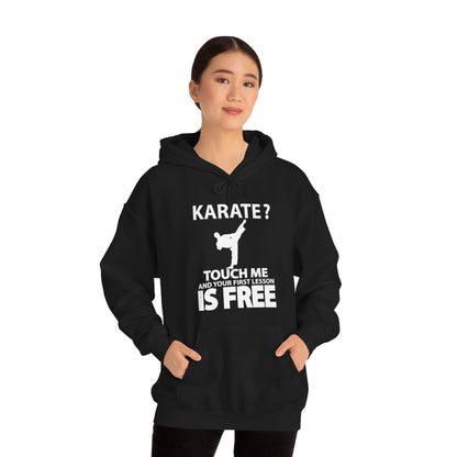 karate first lesson free Hoodie