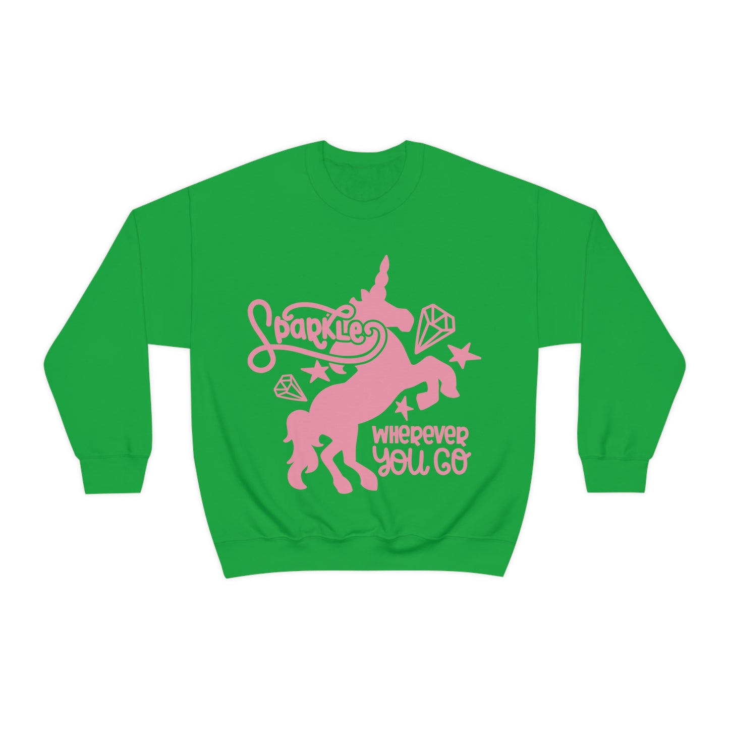 Sparkle unicorn Crewneck Sweatshirt