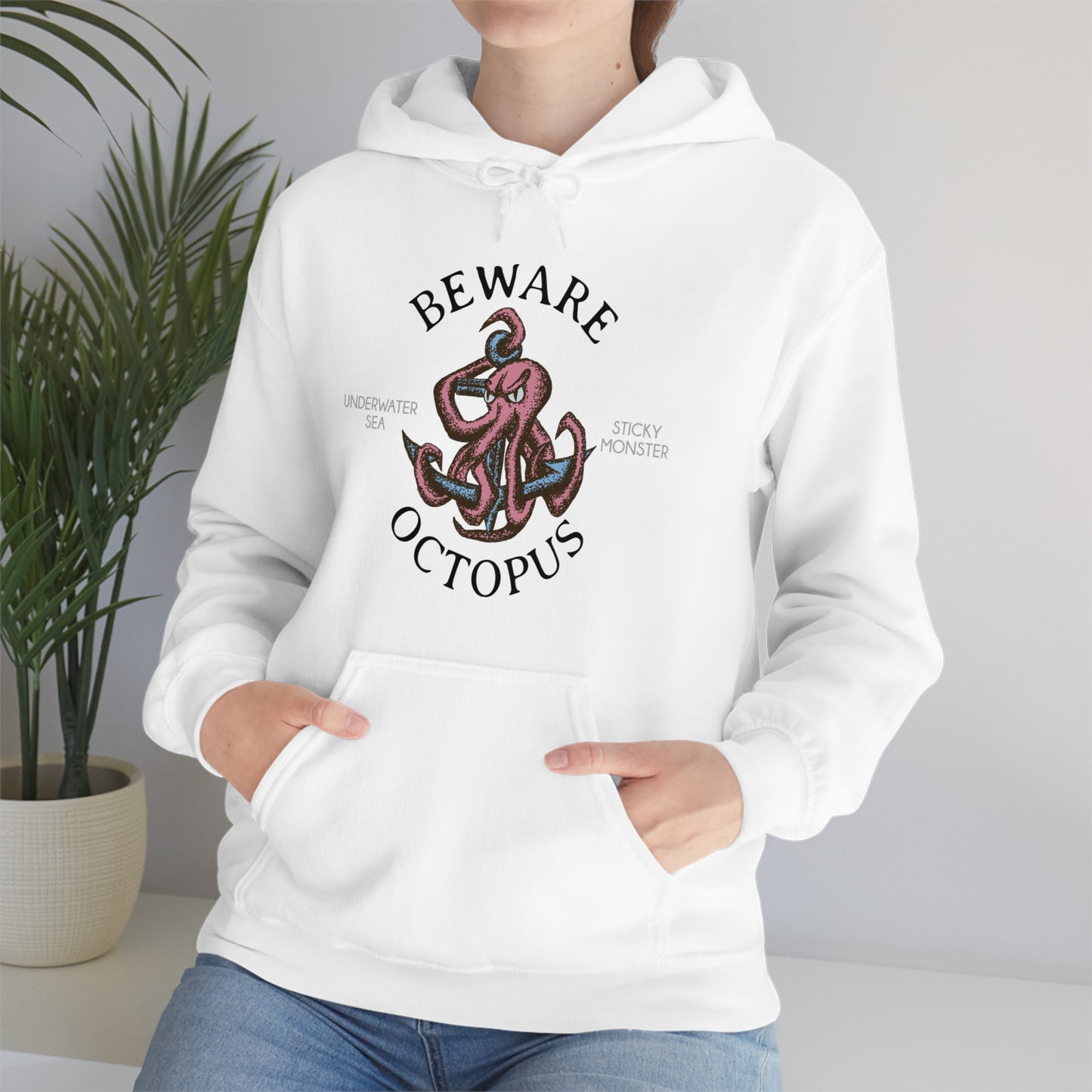 Beware Octopus Hoodie