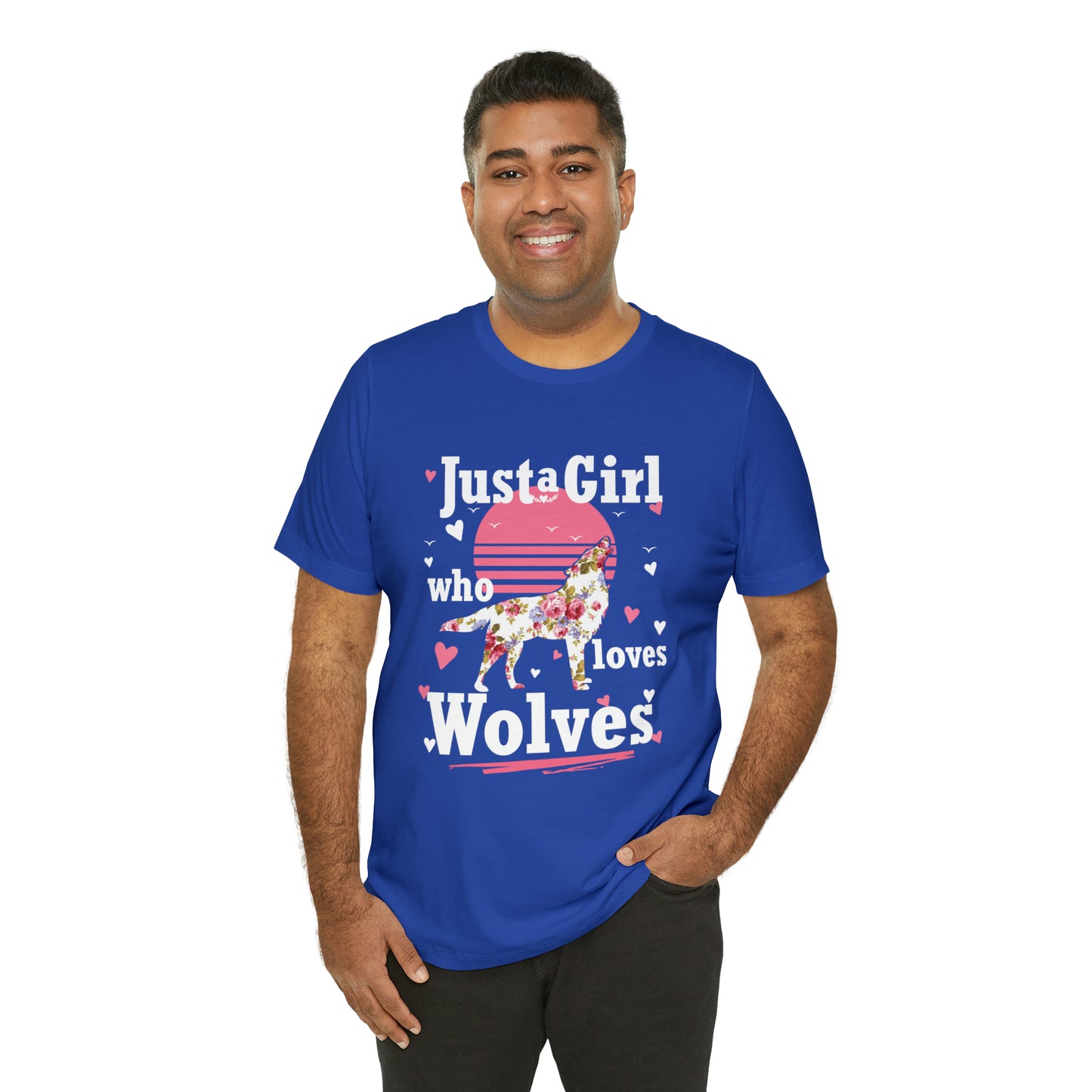 Just A Girl Who Loves Wolves T-Shirt