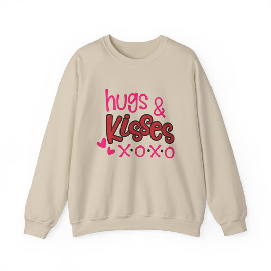 Hugs Kisses Crewneck Sweatshirt