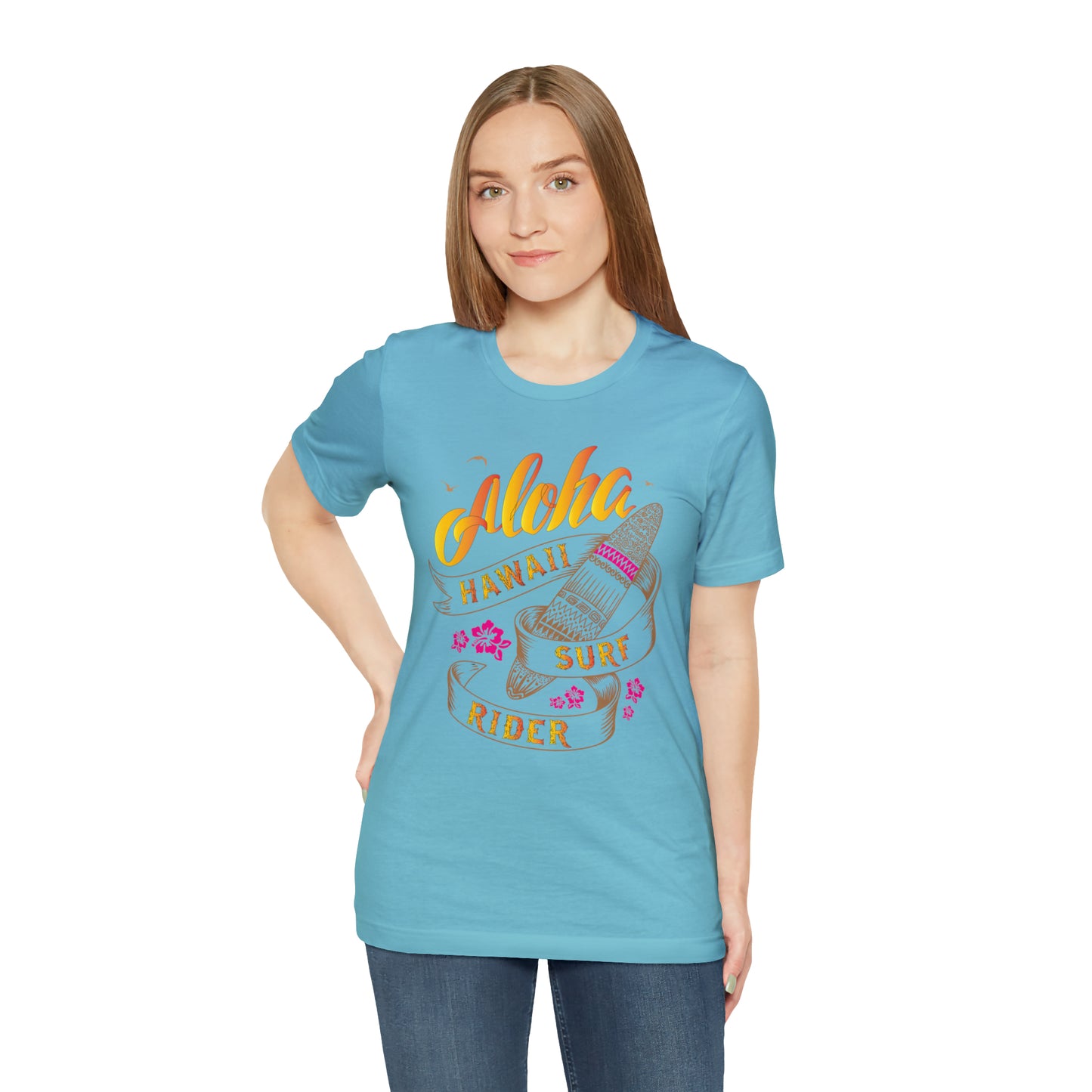 Aloha Hawaii Surf Rider T-Shirt