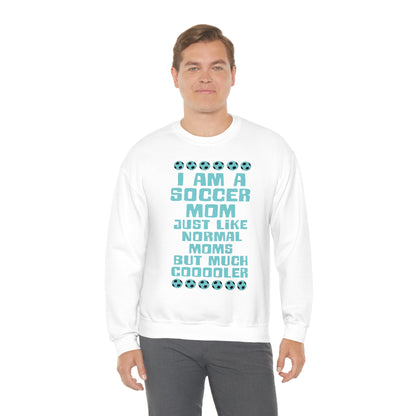 Cooler soccer mom Crewneck Sweatshirt