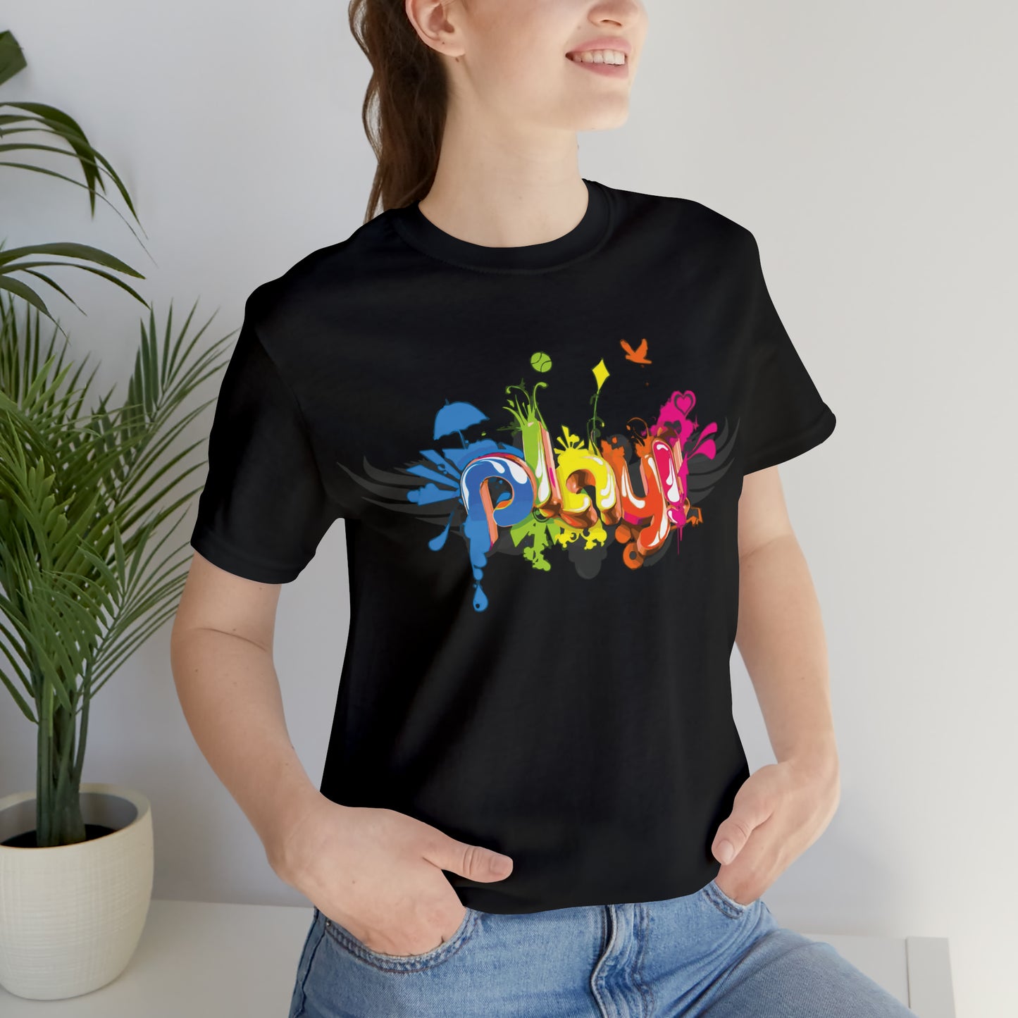 Play colorful graffiti T-Shirt