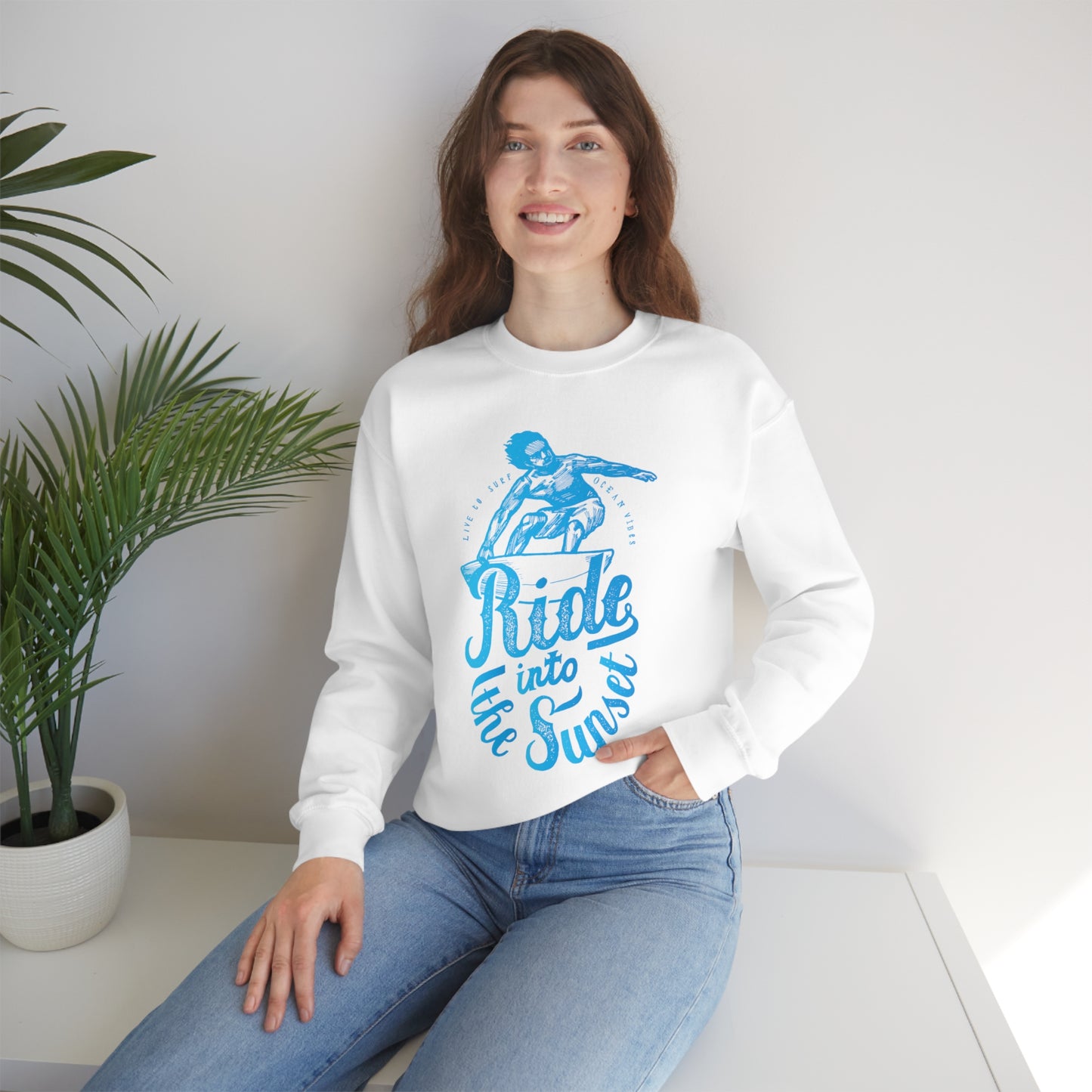 Ride into the sunset Crewneck Sweatshirt