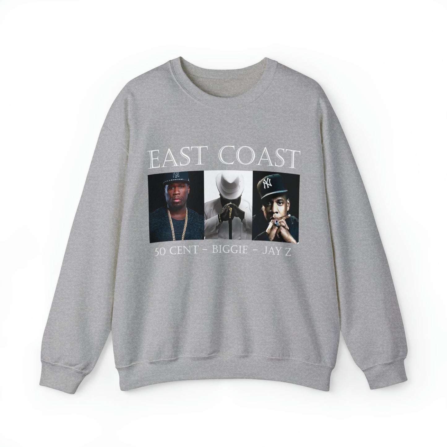 East Coast rappers Crewneck Sweatshirt