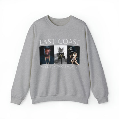 East Coast rappers Crewneck Sweatshirt